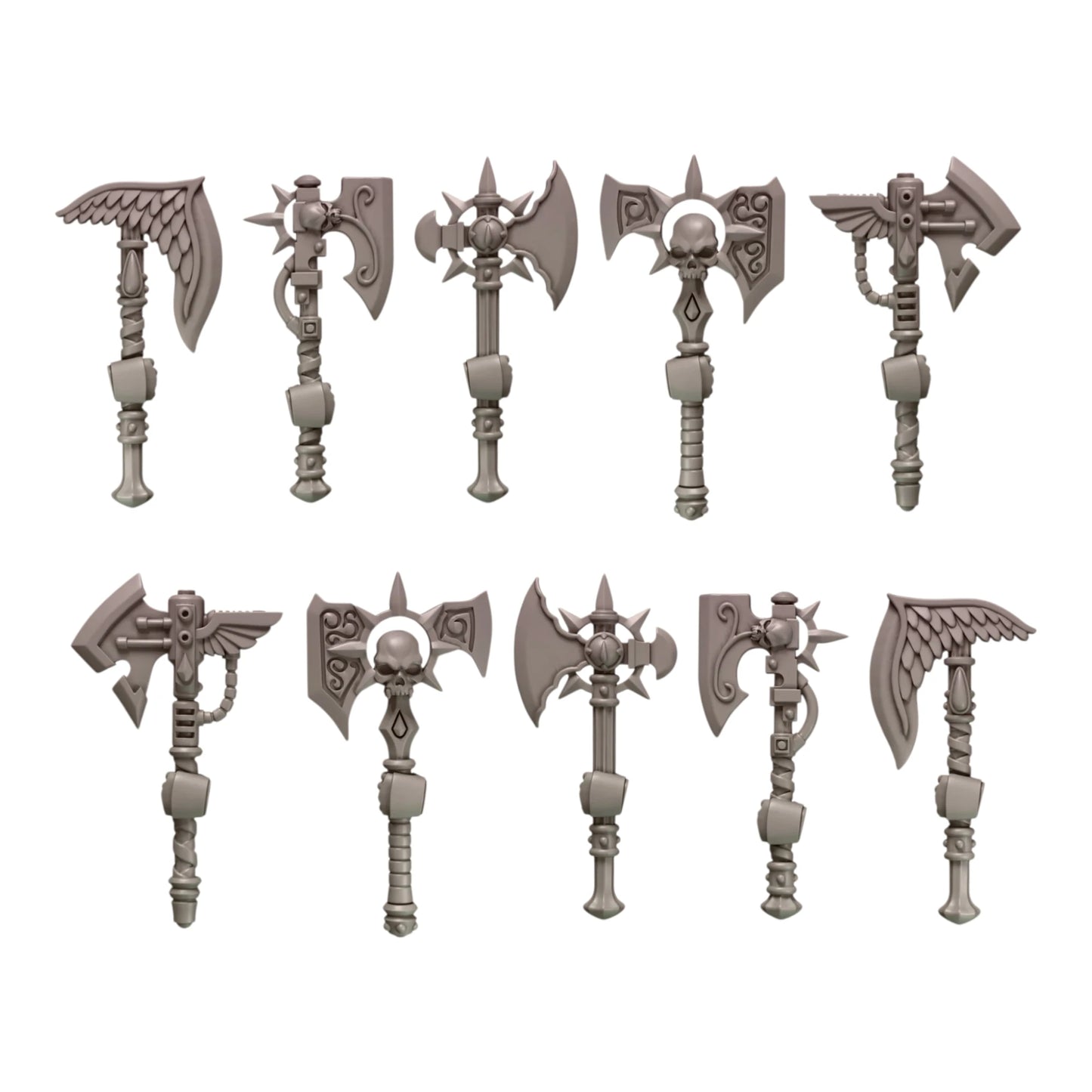 Crimson Lords Axes