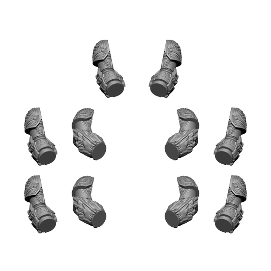 Chitin Armor Arms