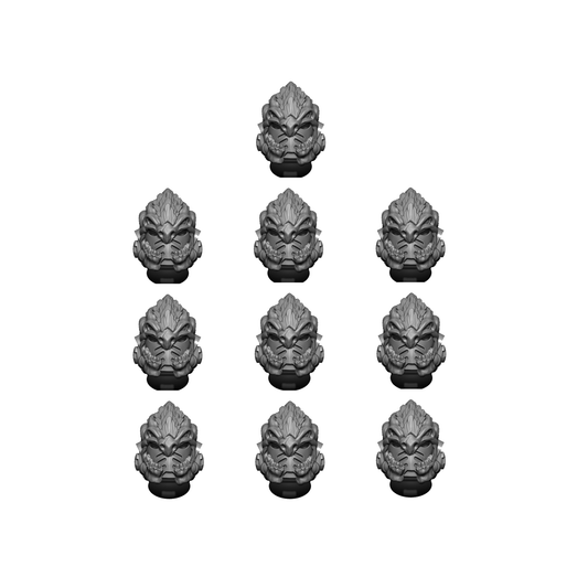 Chitin Armor Helmets