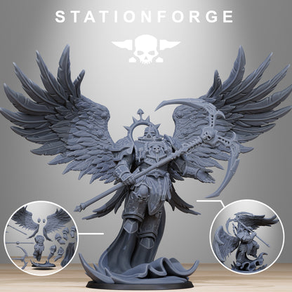 Corrupted Archon Angel (Pose 2) | Stationforge | Tabletop Wargaming Miniature Grim Dark Sci-Fi Proxy