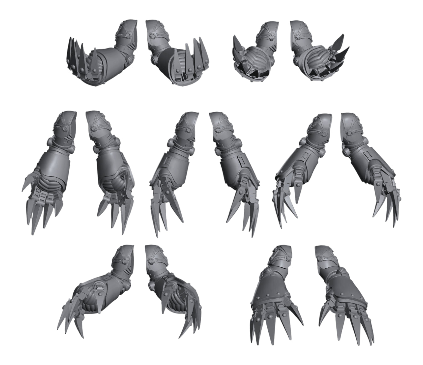 Crow Guard Lightning Claws