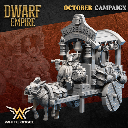 Barrelman Cart | Dwarf Empire