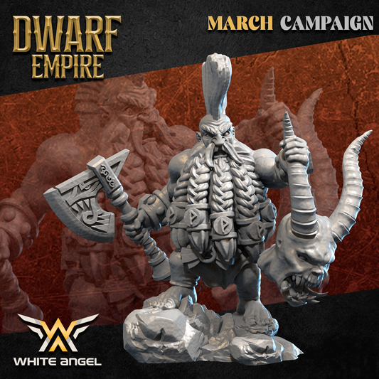 Demon Killer | Dwarf Empire | White Angel Miniatures
