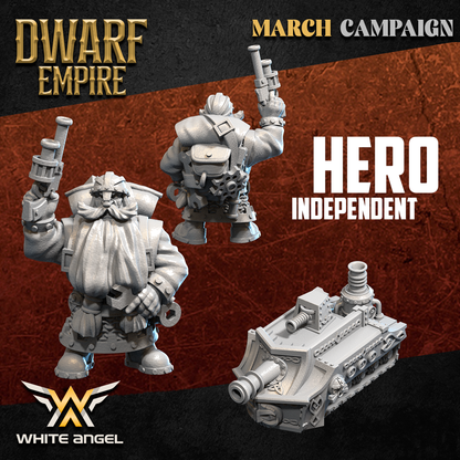 Dwarf Tank | Dwarf Empire | White Angel Miniatures