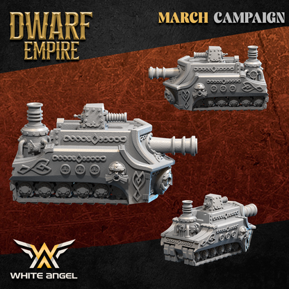 Dwarf Tank | Dwarf Empire | White Angel Miniatures
