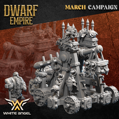Goblin Fun Catapult  | Dwarf Empire | White Angel Miniatures