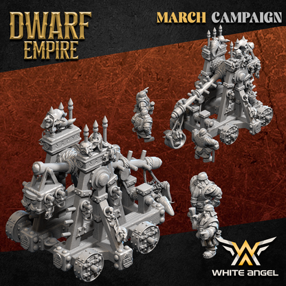 Goblin Fun Catapult  | Dwarf Empire | White Angel Miniatures