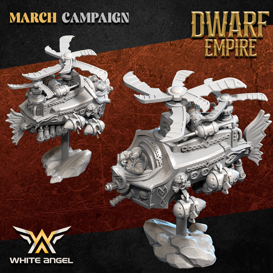 Dwarf Iron Gyro | Dwarf Empire | White Angel Miniatures