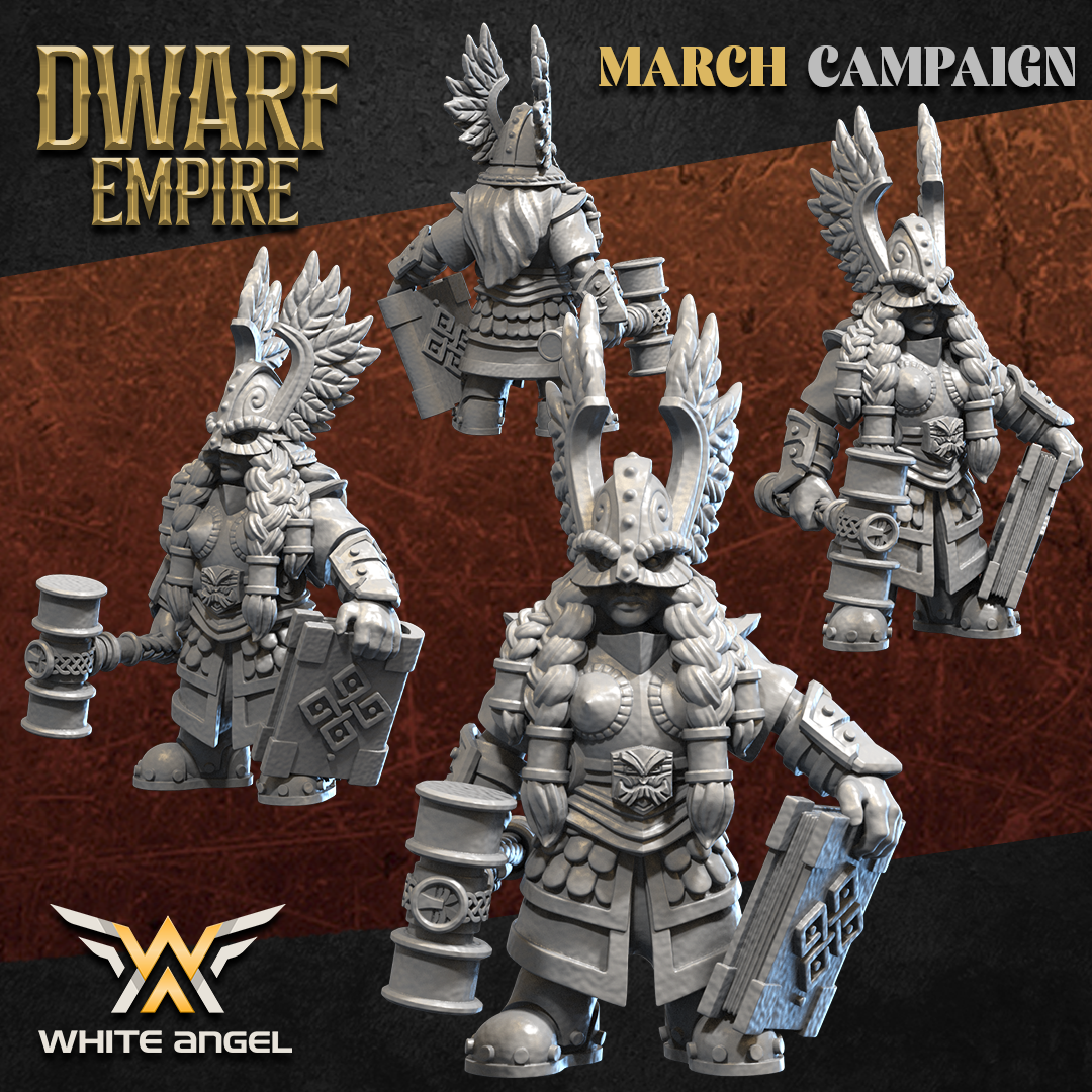 Mother of the Dwarf Empire | Dwarf Empire | White Angel Miniatures