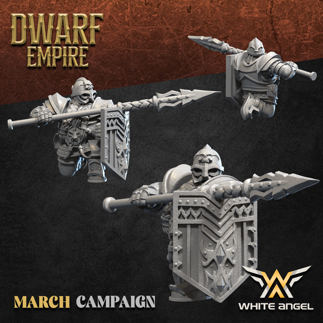 Oriental Pike Dwarves | Dwarf Empire | White Angel Miniatures