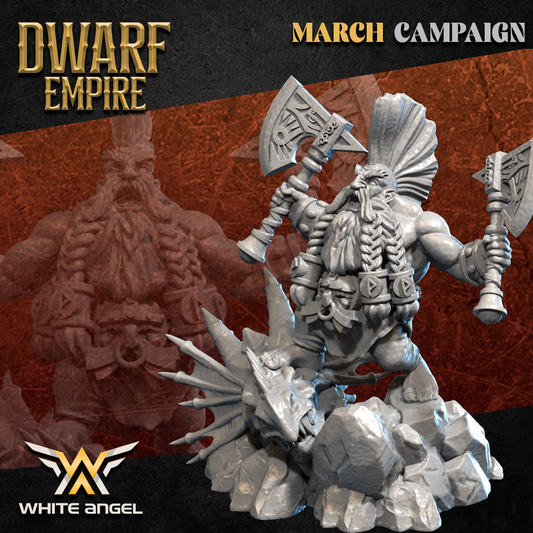 The Legendary Killer | Dwarf Empire | White Angel Miniatures