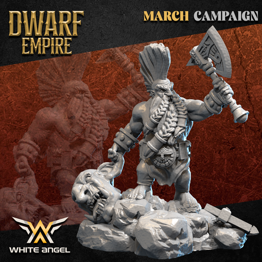 Troll Killer | Dwarf Empire | White Angel Miniatures