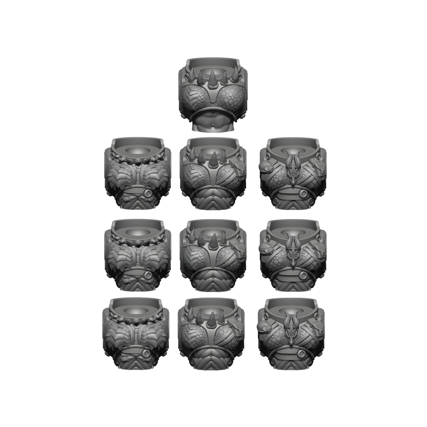Dragonborn Female Torsos