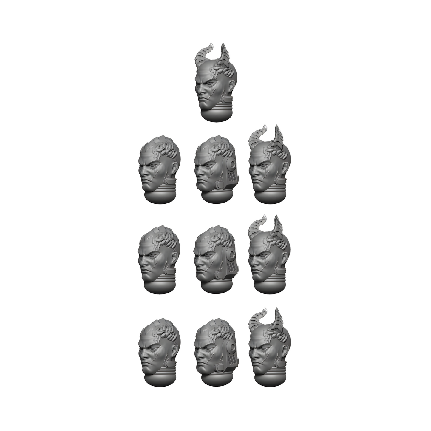 Dragonborn Heads