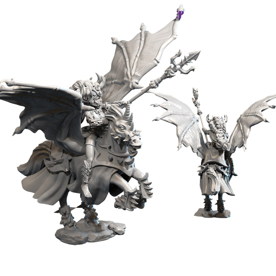 Dark Mother on Pegasus | Slaves of Darkness | White Angel Miniatures