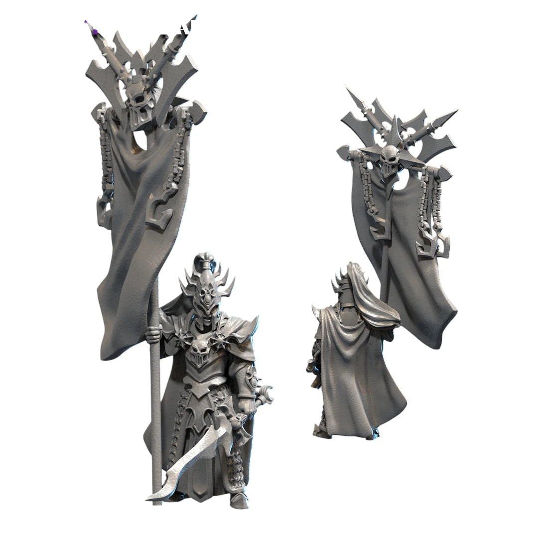 Dark Standard Bearer | Slaves of Darkness | White Angel Miniatures