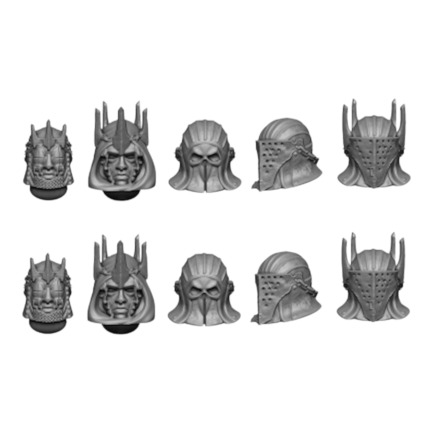 Extreme Grimdark Heads