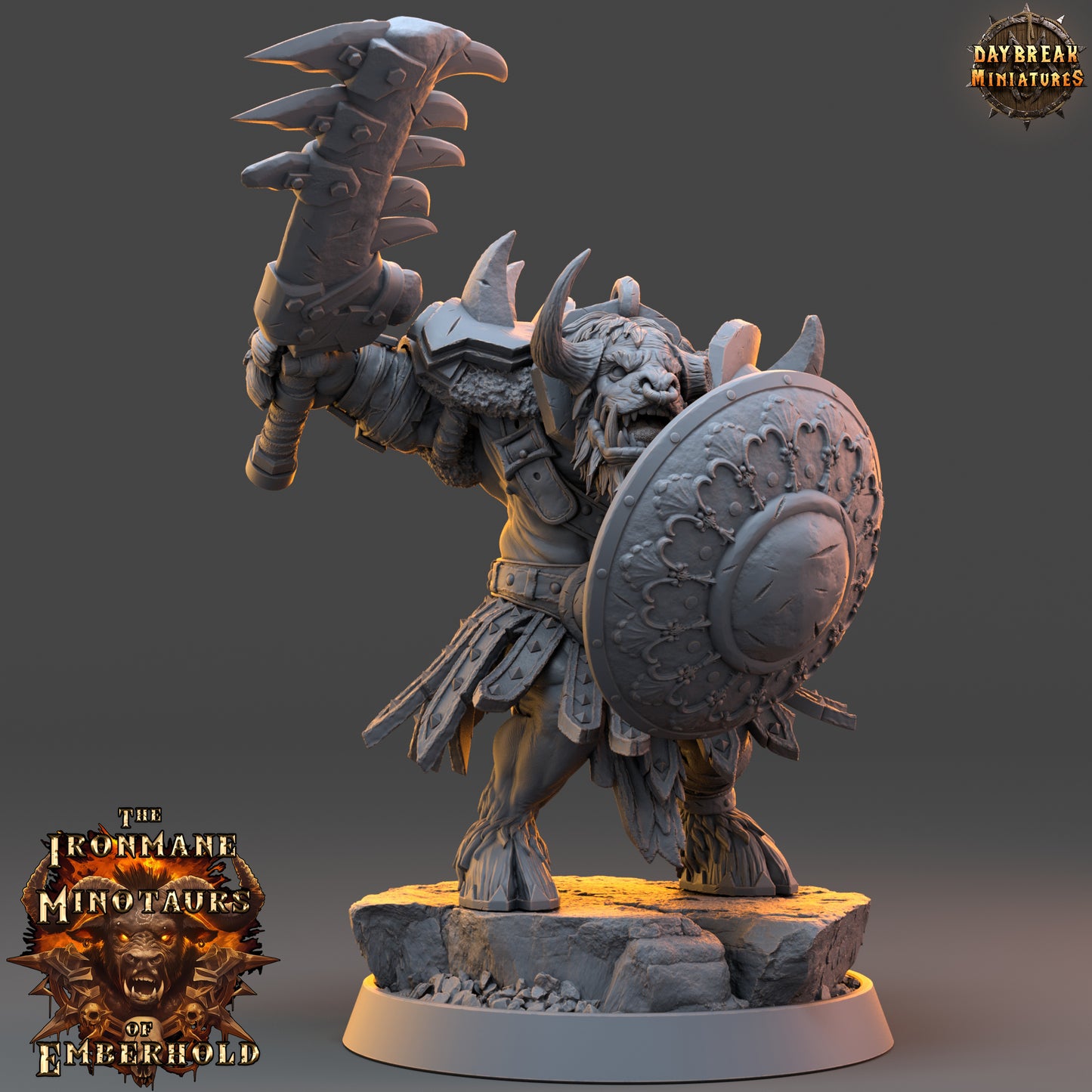 Goroth Warhowl - The Ironmane Minotaurs of Emberh
