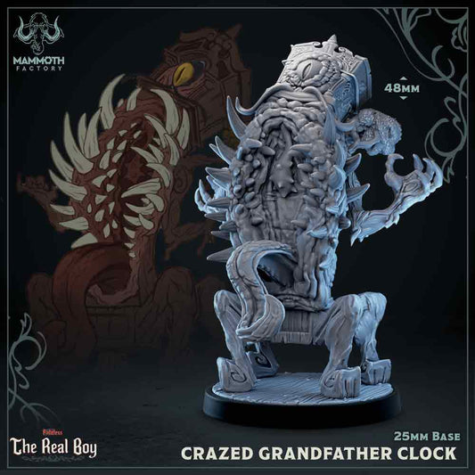 Crazed Grandfather Clock - The Real Boy