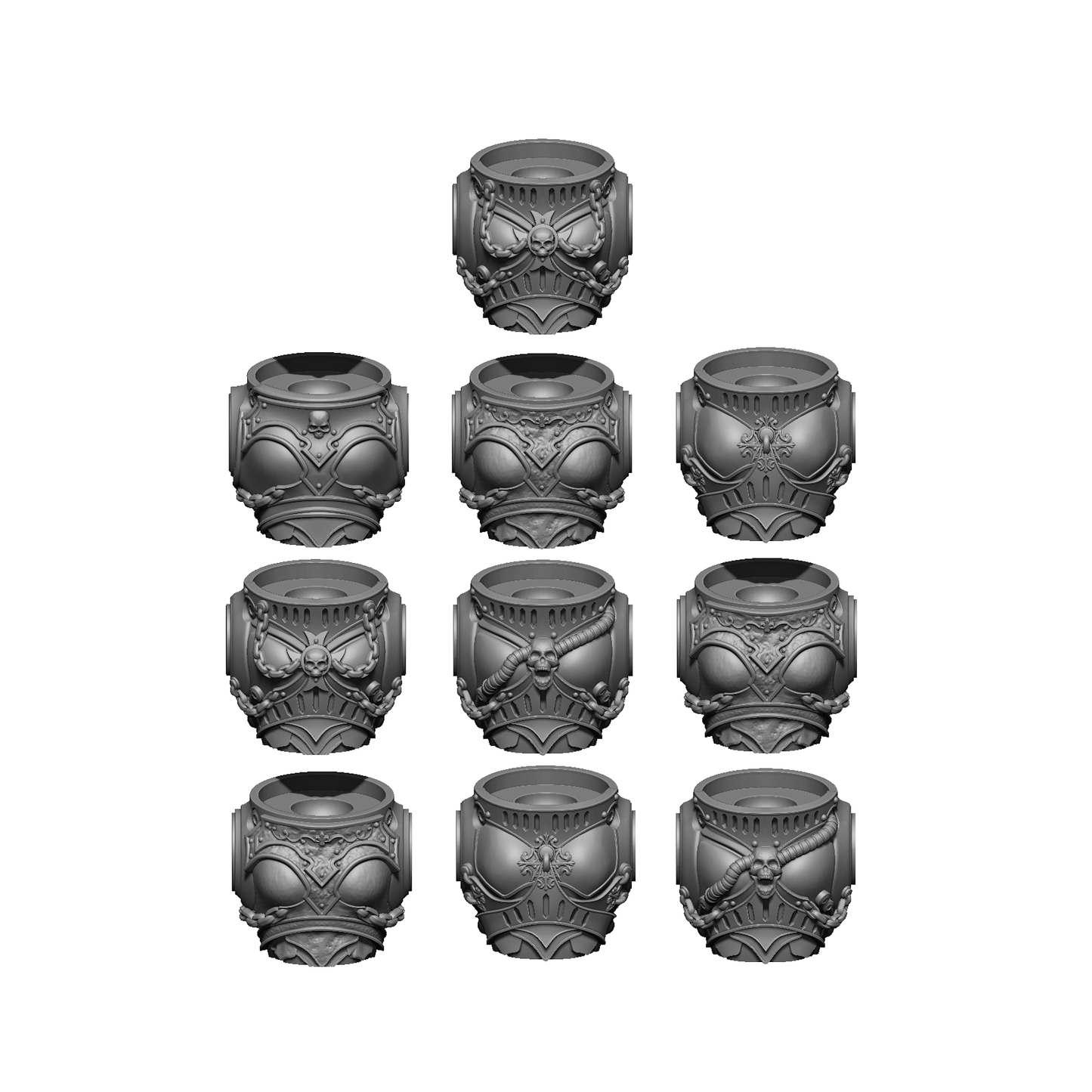 Ornate Female Torsos