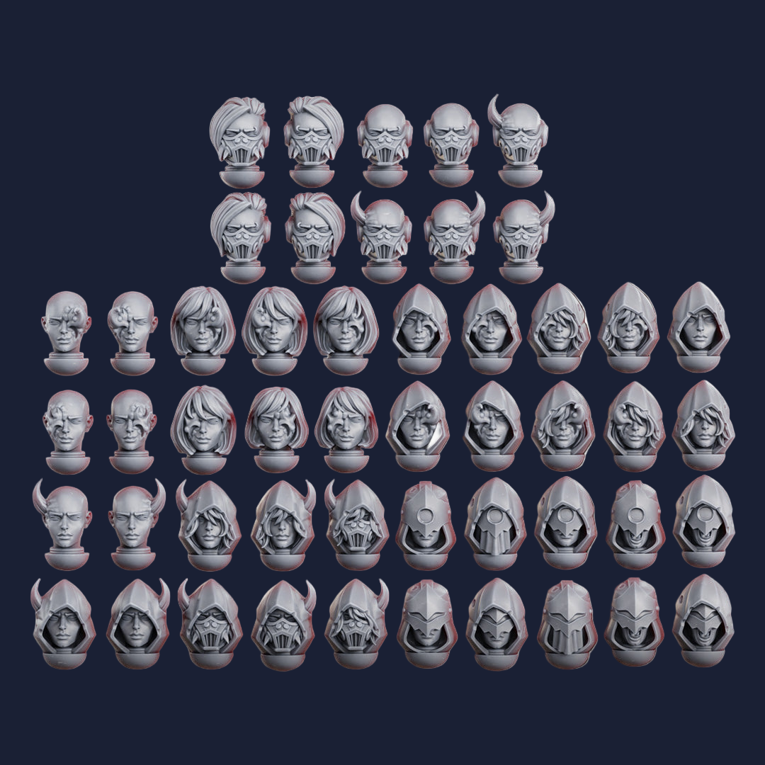 Unholy Heads | Unholy Space Coven