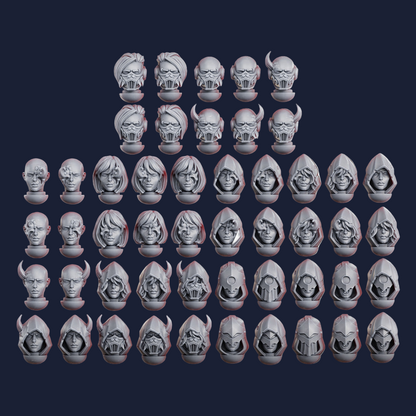 Unholy Heads | Unholy Space Coven