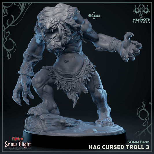 Hag Cursed Troll 3 - Snow Blight
