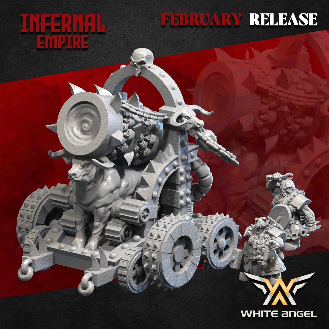 Destructor Cannon | Infernal Empire | White Angel Miniatures - CT ...