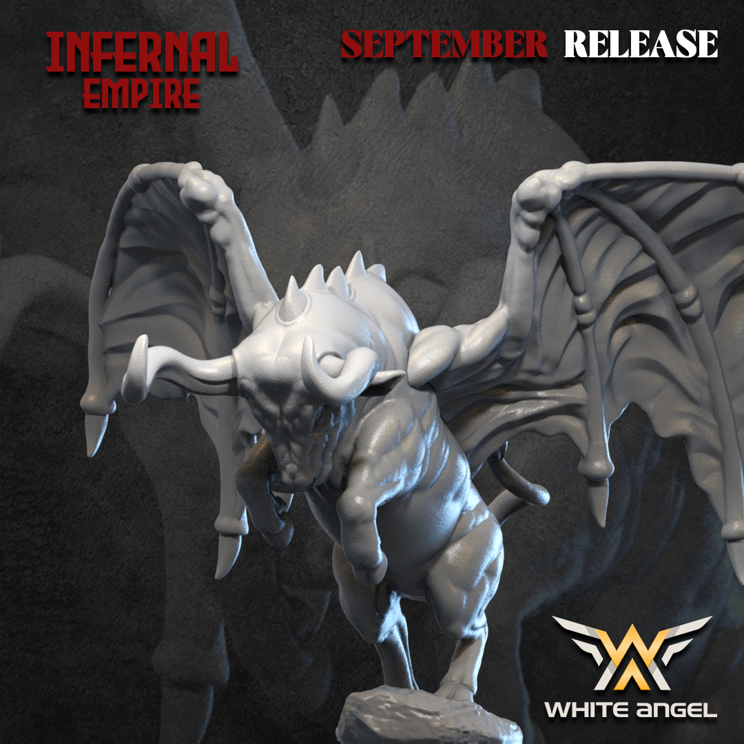 Infernal Bull | Infernal Empire | White Angel Miniatures - CT Miniatures UK