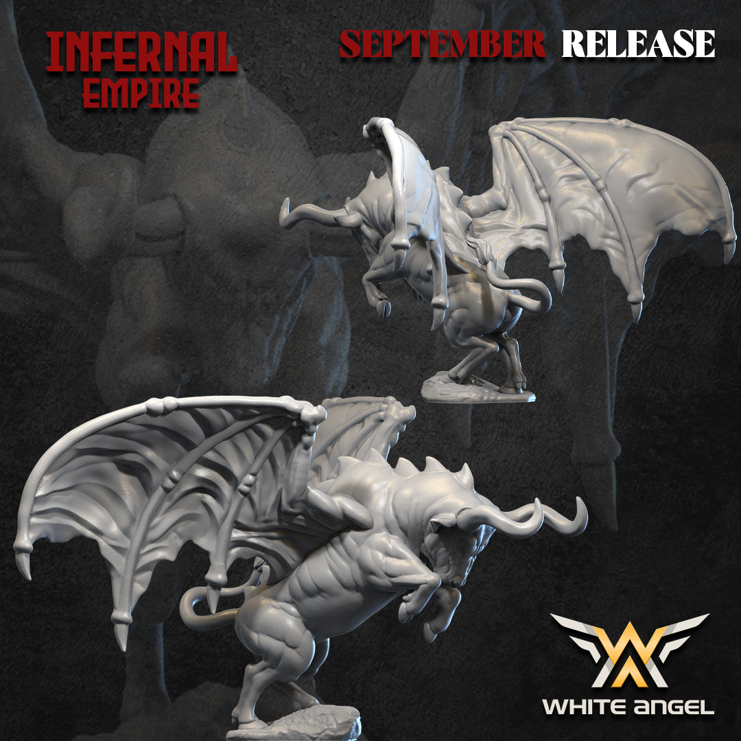 Infernal Bull | Infernal Empire | White Angel Miniatures - CT Miniatures UK