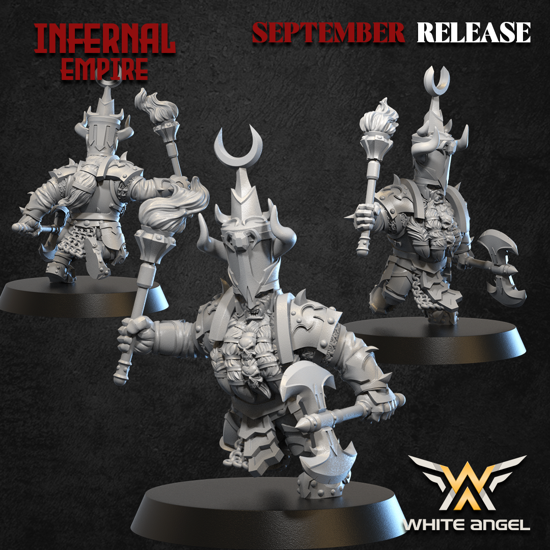 Infernal Commander | Infernal Empire | White Angel Miniatures - CT ...