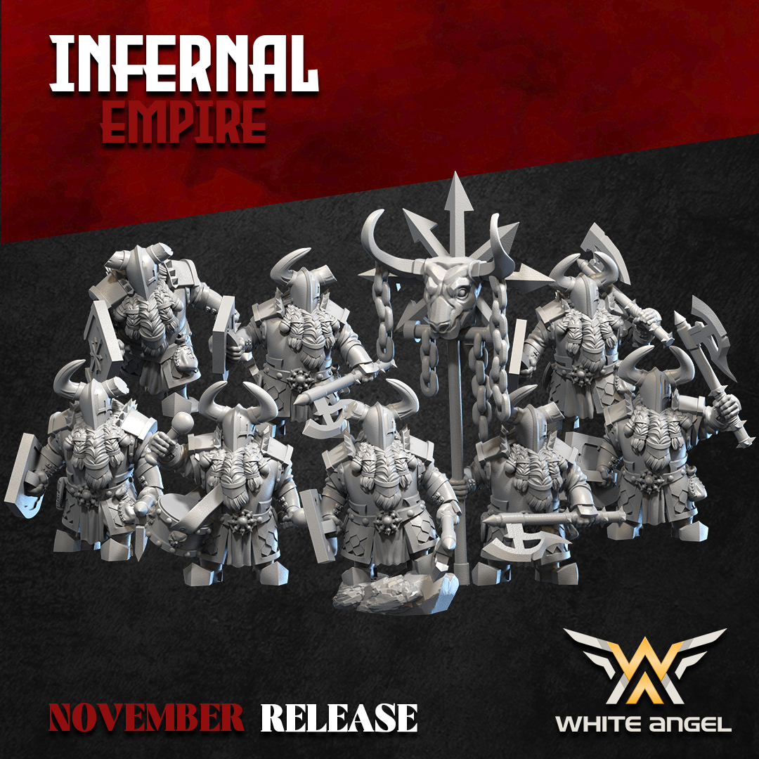 Infernal Destructor | Infernal Empire | White Angel Miniatures - CT ...