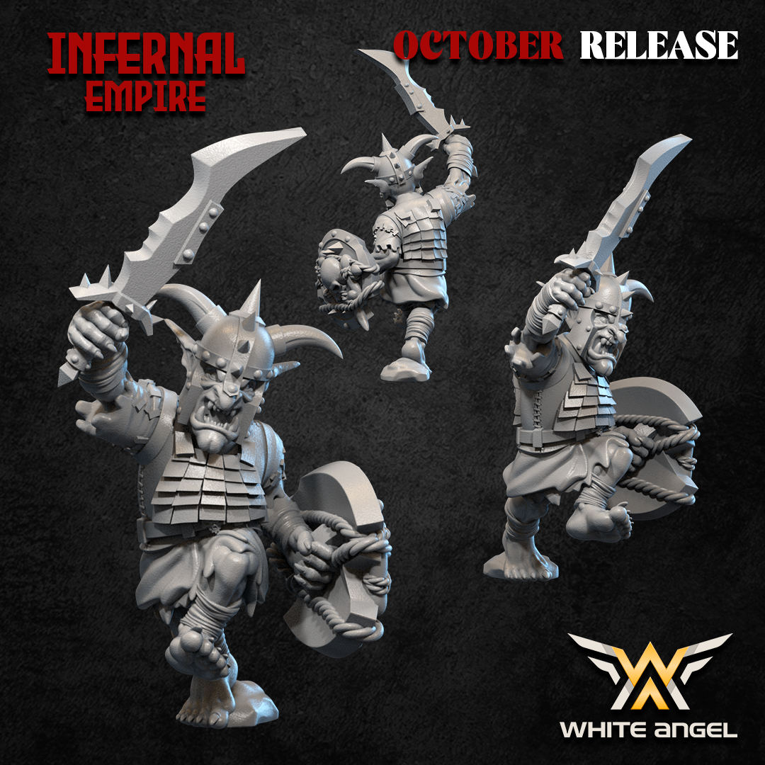 Infernal Goblin | Infernal Empire | White Angel Miniatures - CT ...