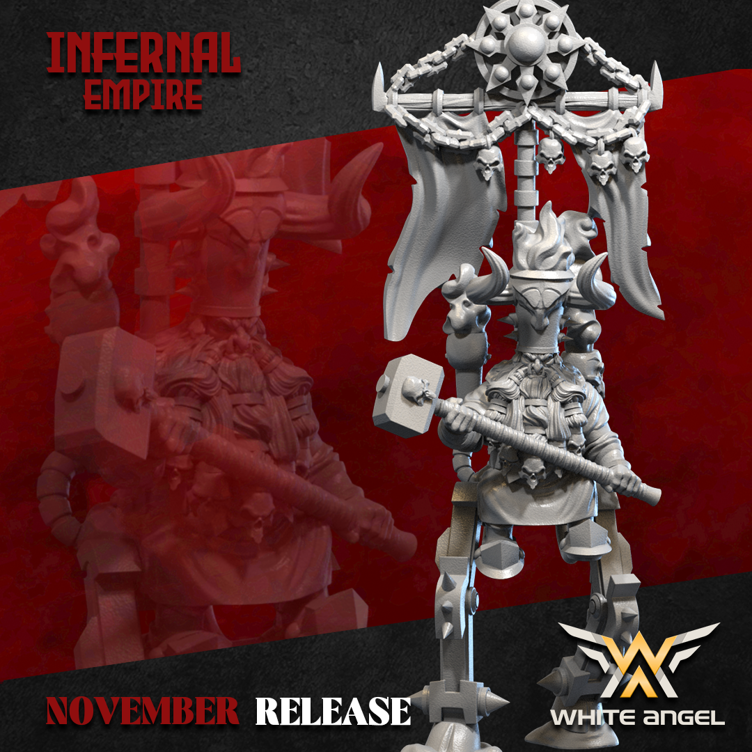 Infernal Great Engineer | Infernal Empire | White Angel Miniatures – CT ...