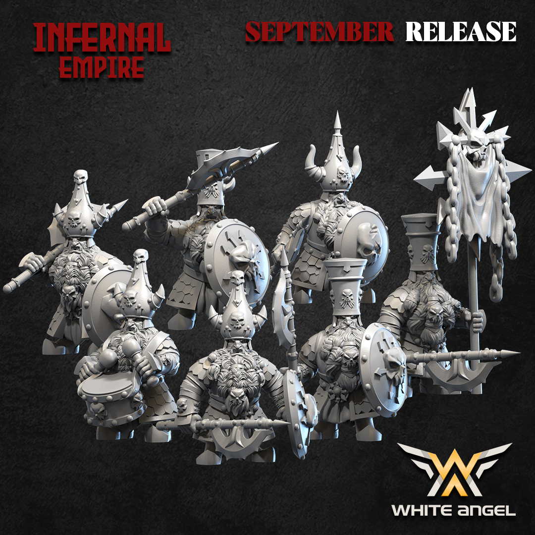 Infernal Guard | Infernal Empire | White Angel Miniatures - CT ...