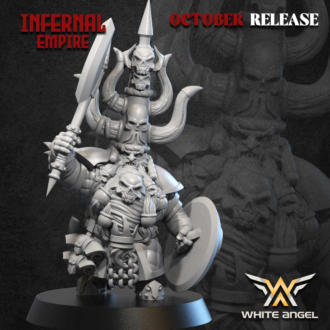 Infernal King | Infernal Empire | White Angel Miniatures - CT Miniatures UK
