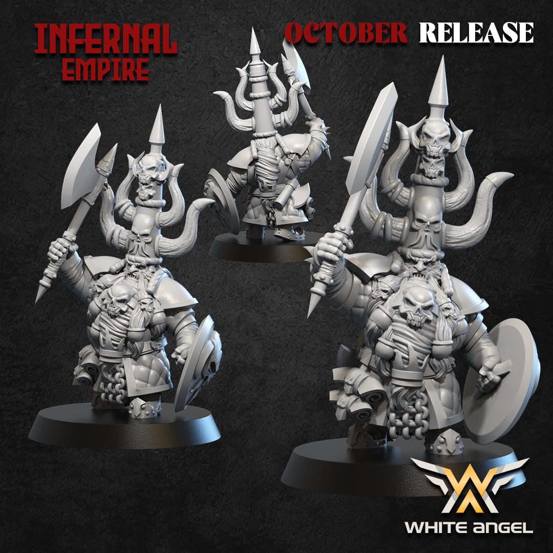 Infernal King | Infernal Empire | White Angel Miniatures - CT Miniatures UK