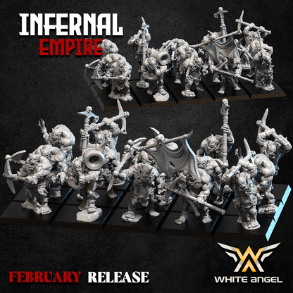 Infernal Orc Slaves | Infernal Empire | White Angel Miniatures