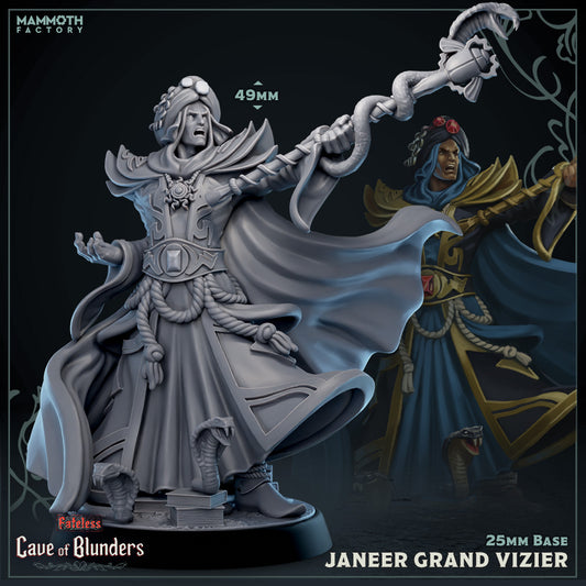 Janeer, Grand Vizier - Cave of Blunders