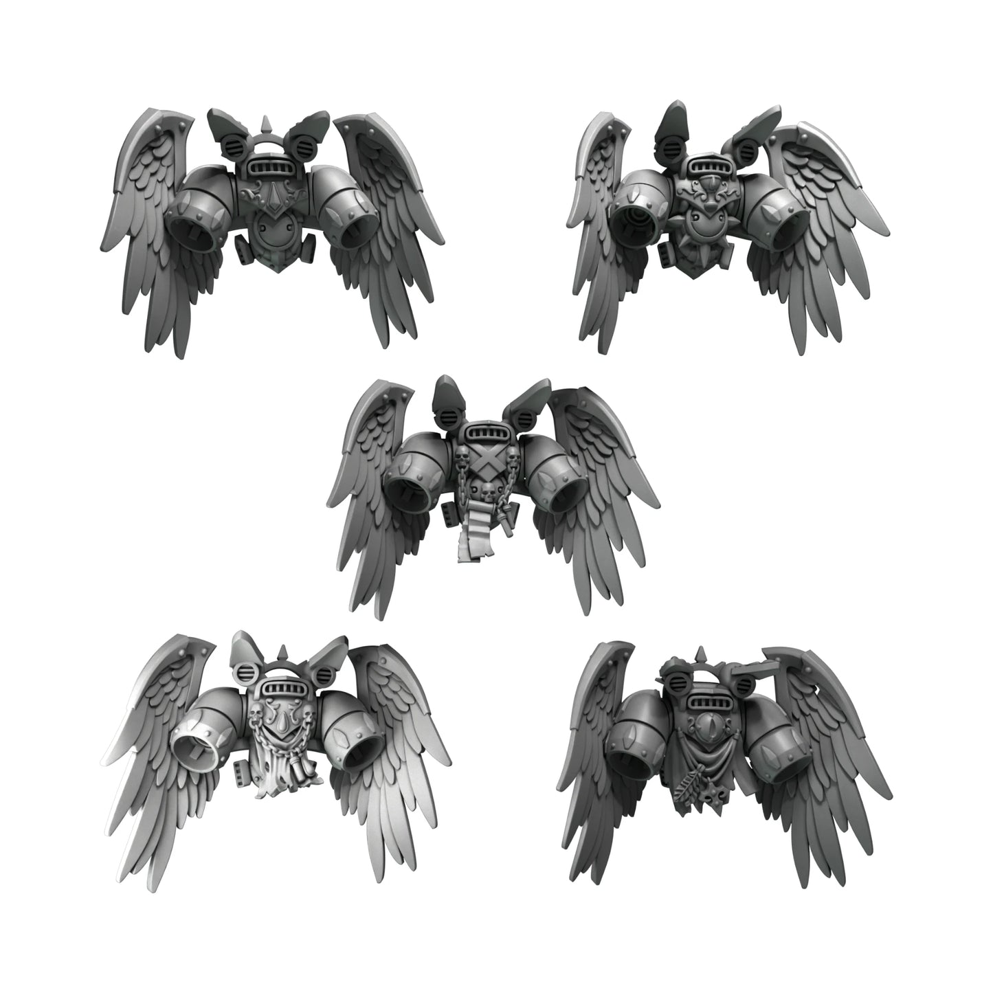 Crimson Lords Winged Jetpacks