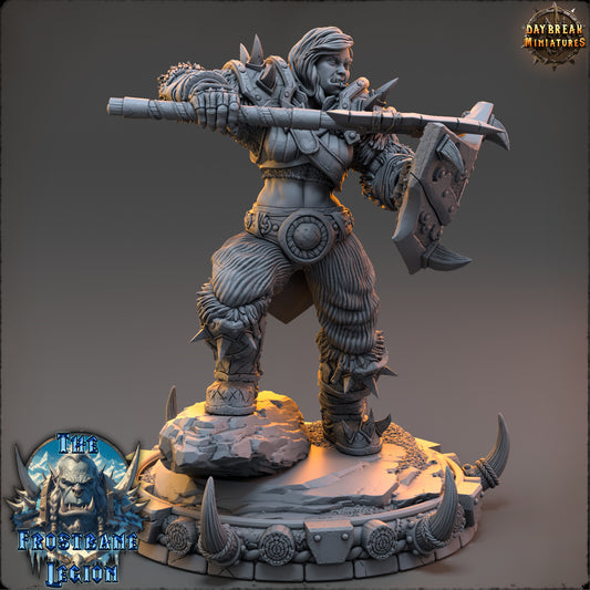 Kaelra Frostvein - The Frostbane Legion