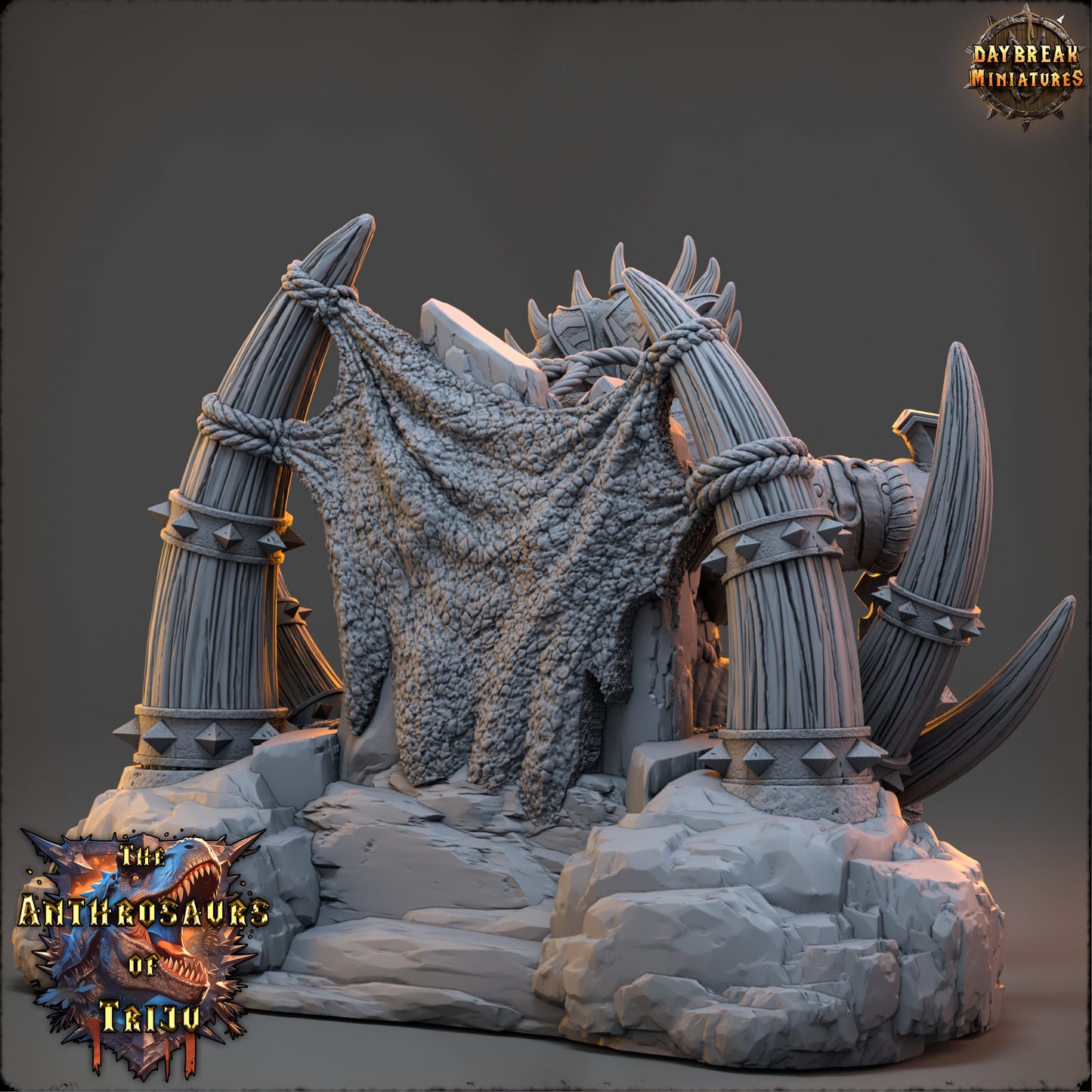 King Albardon of the Verdant Rift - The Anthrosaurs of Triju