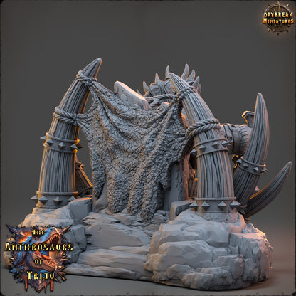 King Albardon of the Verdant Rift - The Anthrosaurs of Triju