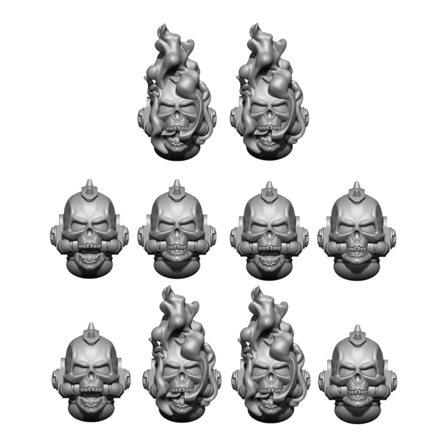 Legion of the Damned Heads
