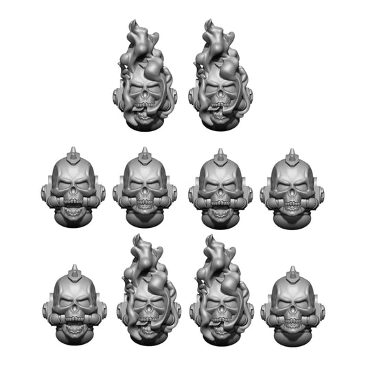 Legion of the Damned Heads