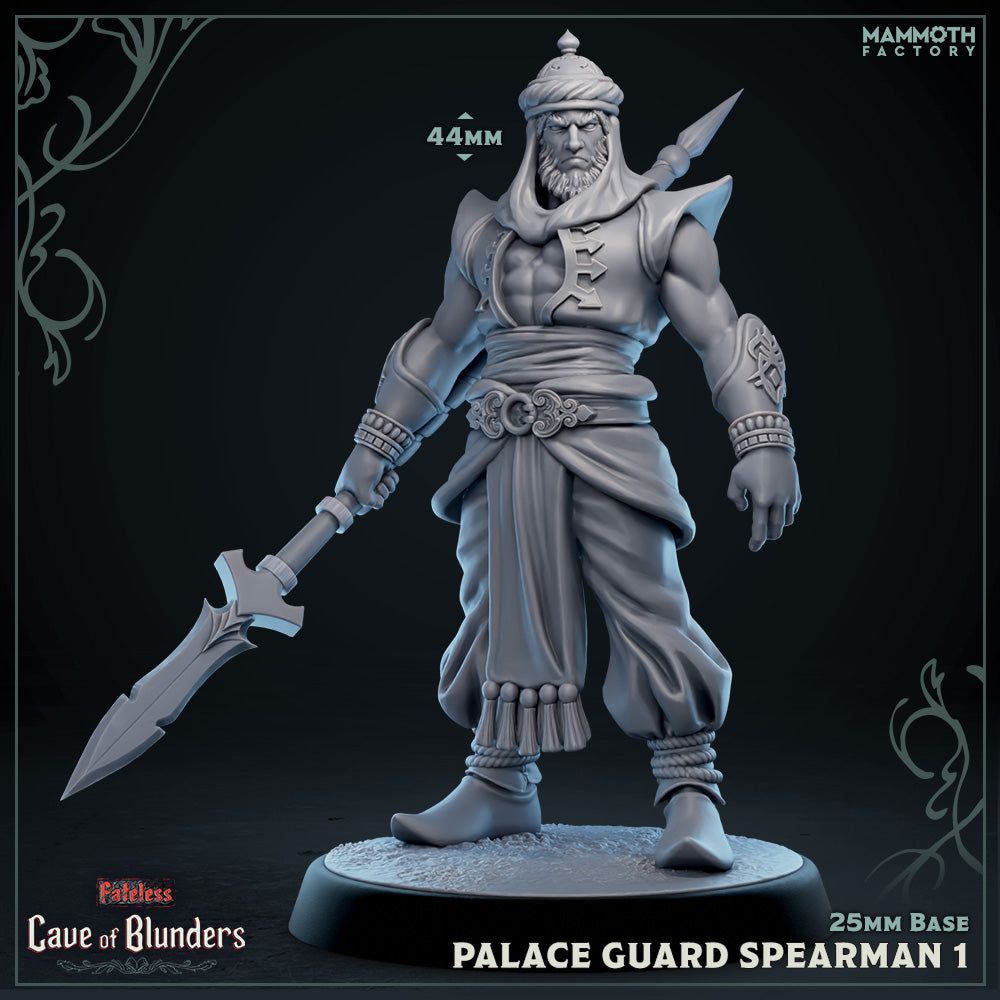 Palace Guard Spearman 1 - Cave of Blunders