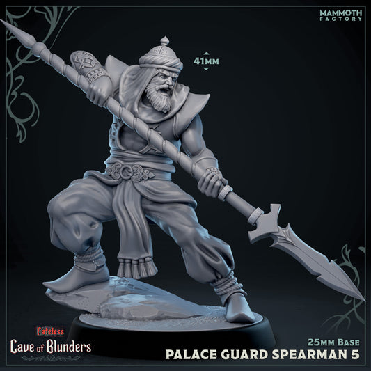 Palace Guard Spearman 5 - Cave of Blunders