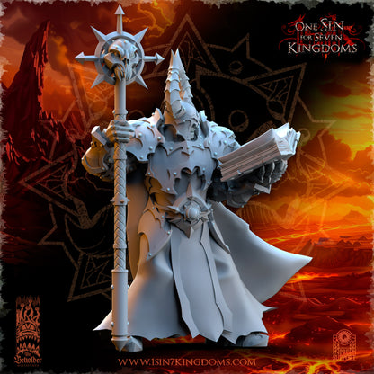 Demonaz, Ascended Sorcerer | Realms of Mayhem | The Beholder Miniatures