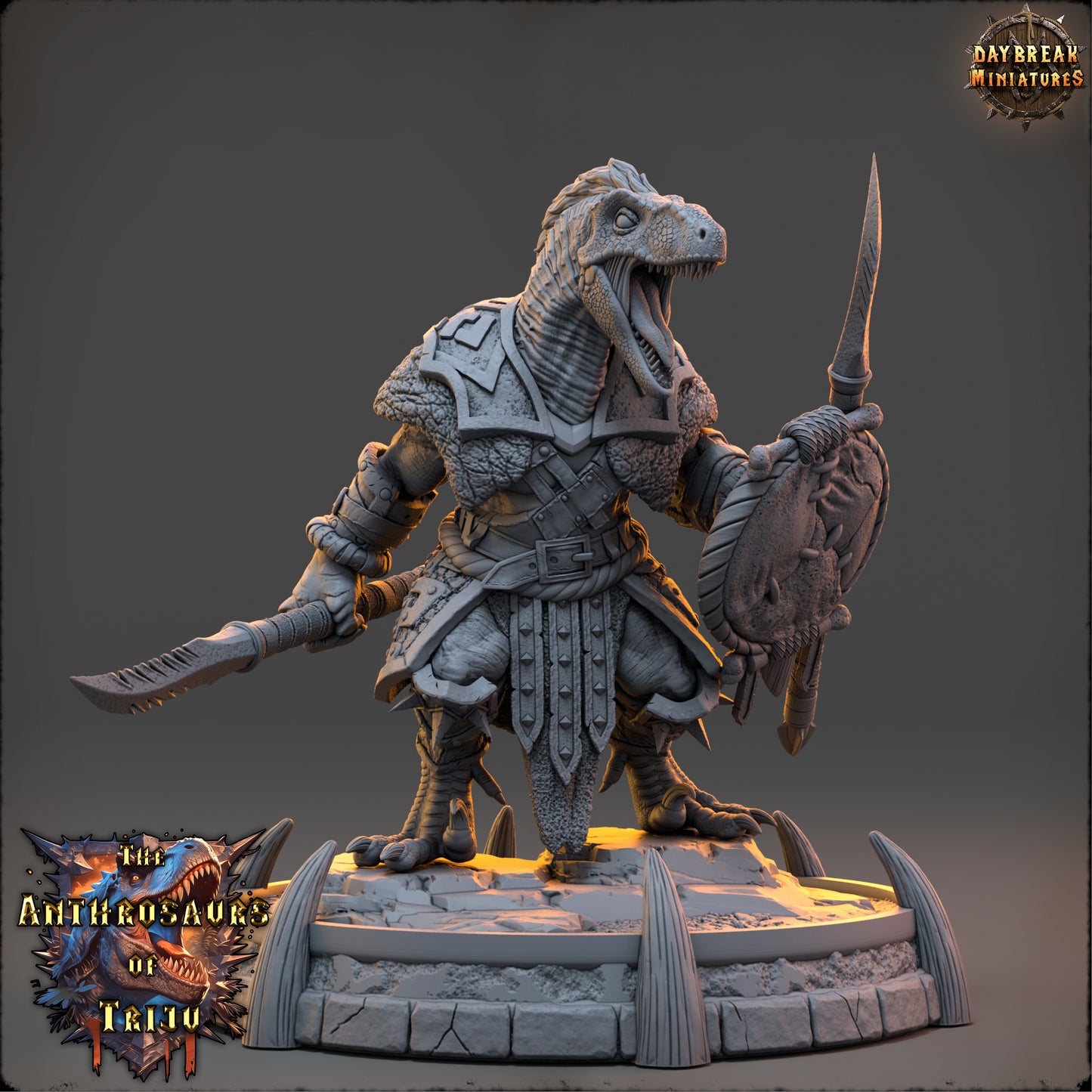 Rand Veloz - The Anthrosaurs of Triju