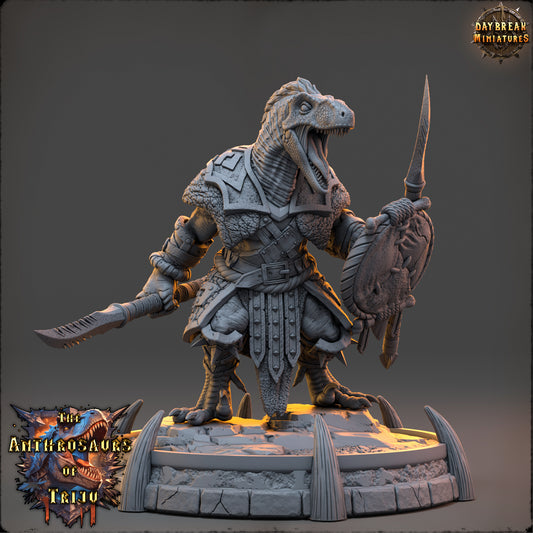 Rand Veloz - The Anthrosaurs of Triju